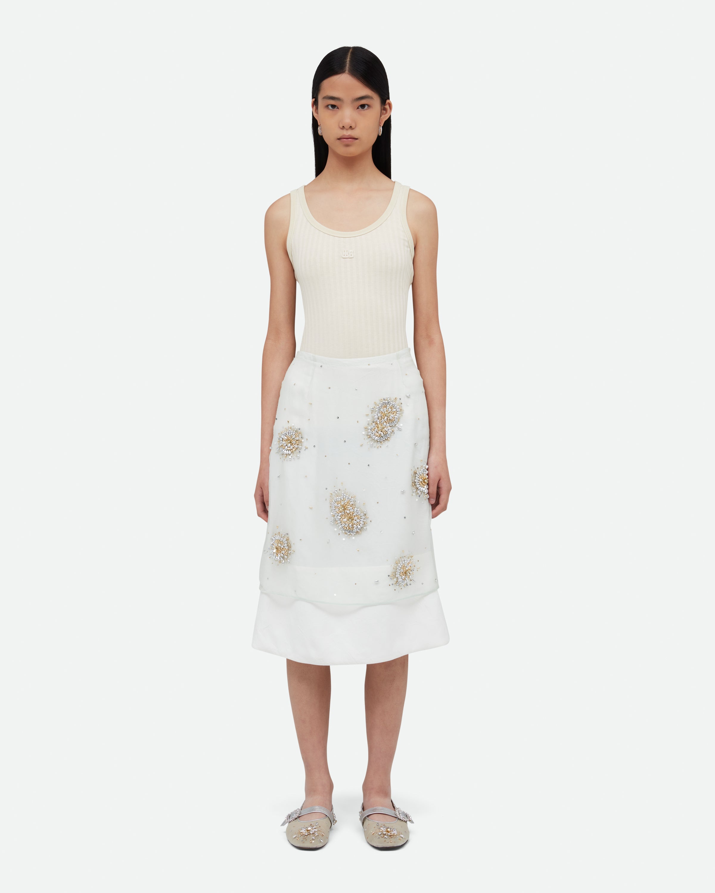 Triumph Embroidered Skirt Skirts Wales Bonner
